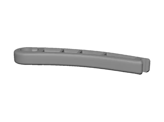 3D model for Broken plastic lever