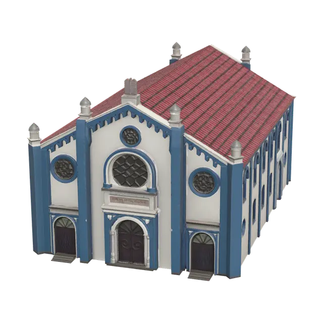 3D model for Modern Synagogue