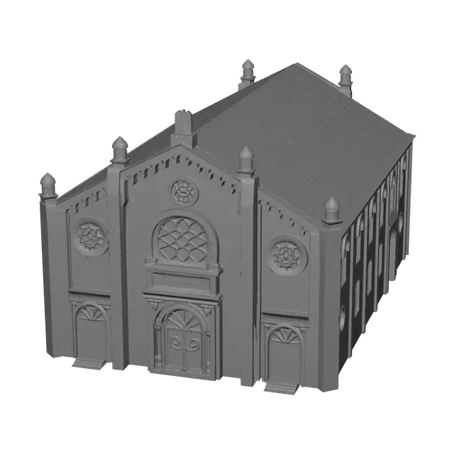 3D model for Modern Synagogue
