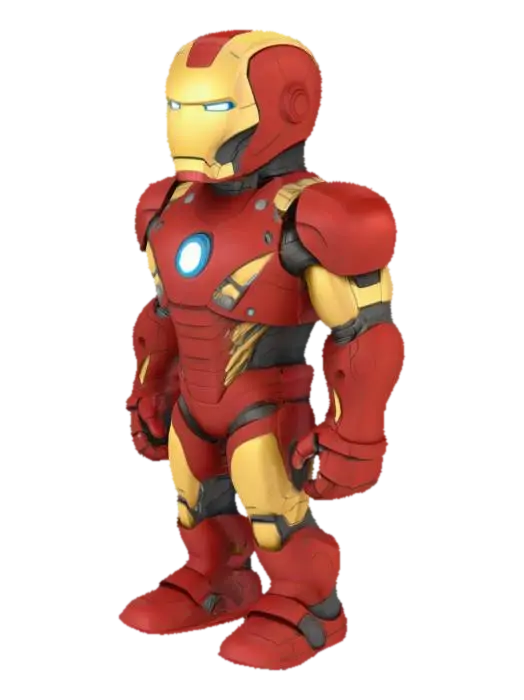 Modelo 3D de a pixar 3d style of iron man in marvel suitable for 3d printer, gerado por IA