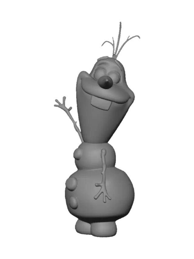 3D model for Olaf the Snowman