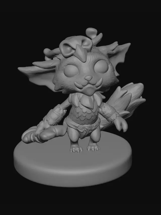 3D model for Emberwing Sprite