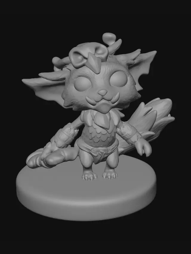 3D model for Emberwing Sprite