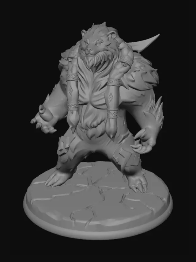 3D model for Icebound Warden