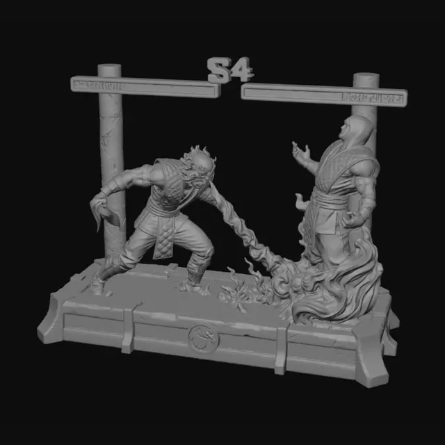 3D model for Infernal Clash: Scorpion vs Sub-Zero