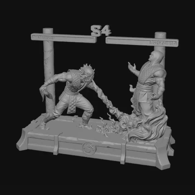 3D model for Infernal Clash: Scorpion vs Sub-Zero