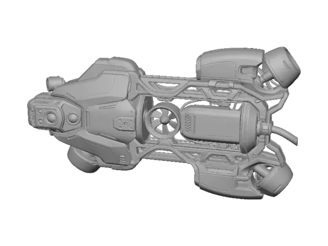 3D model for Deep Explorer Isometric Assembly Diagram