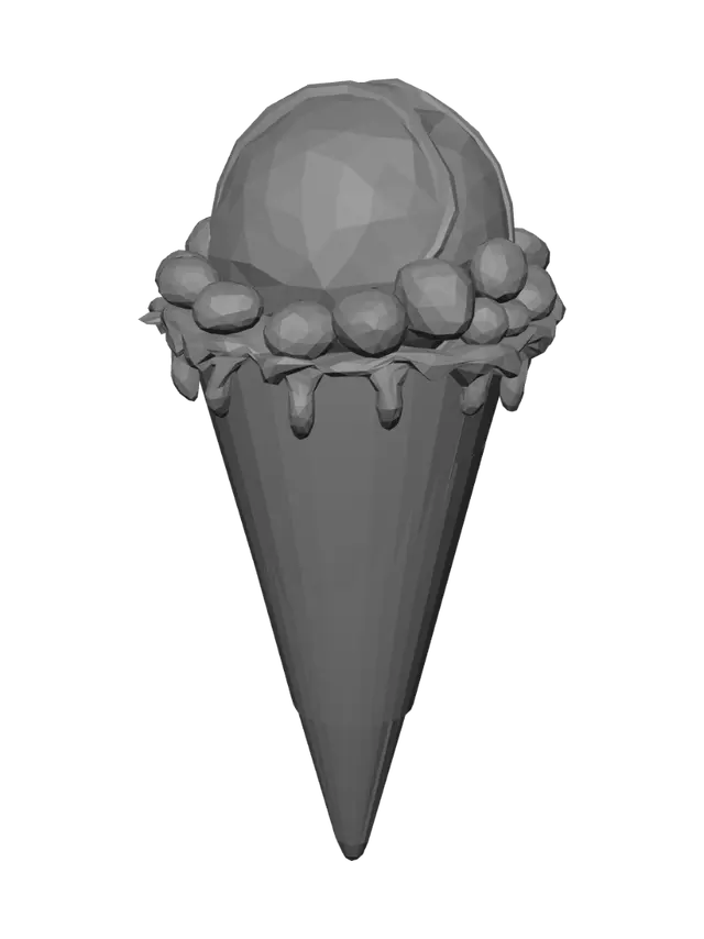 3D model for Crimson Berry Nebula Cone