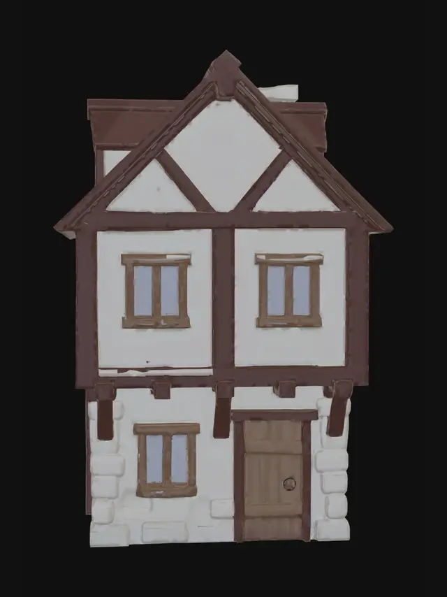 3D model for Hearthstone Timber Cottage