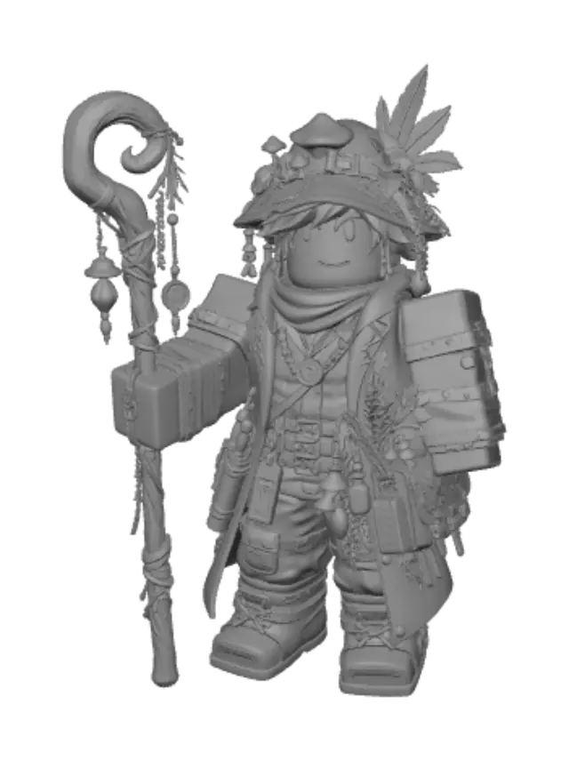 3D model for Verdant Wanderer
