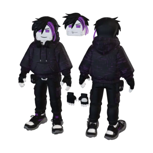 3D model for Midnight Neon Rogue