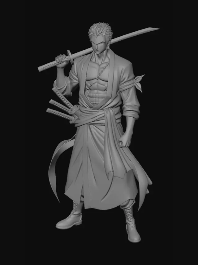 3D model for Roronoa Zoro