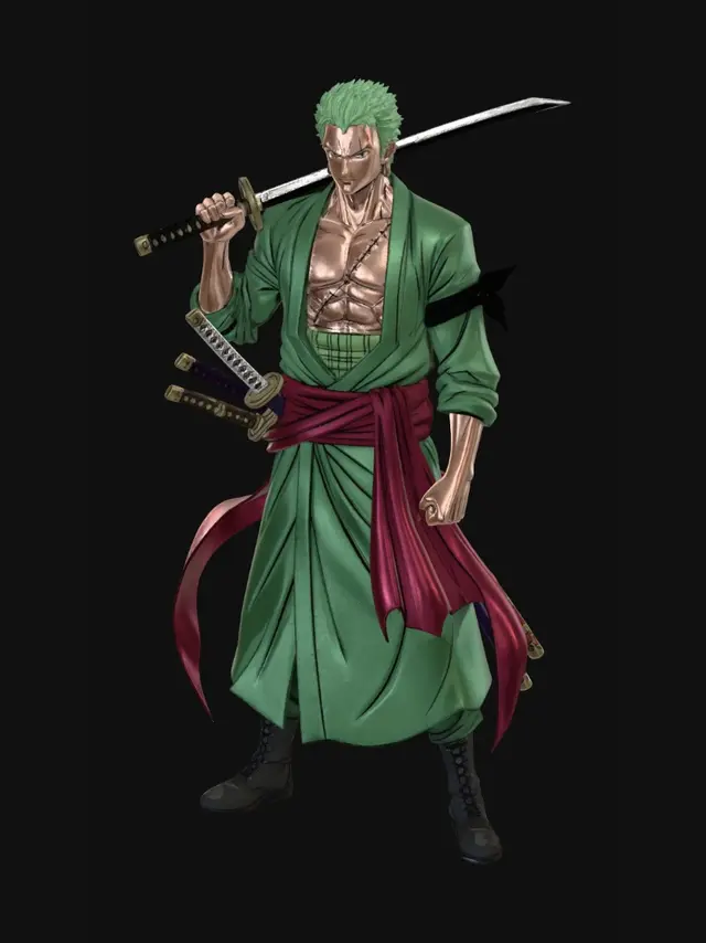 3D model for Roronoa Zoro