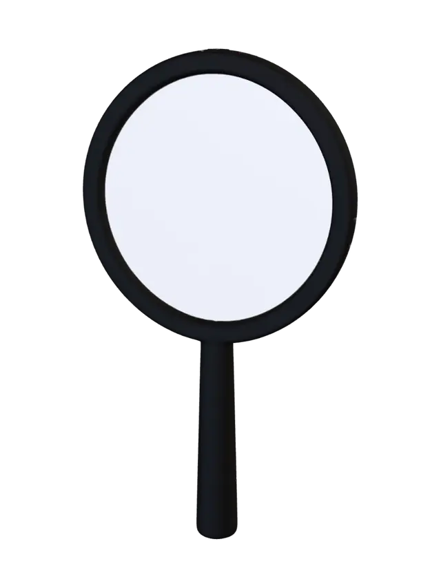 3D model for Handheld magnifying glass