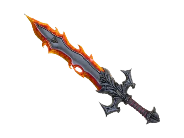3D model for Legendary Inferno Greatsword