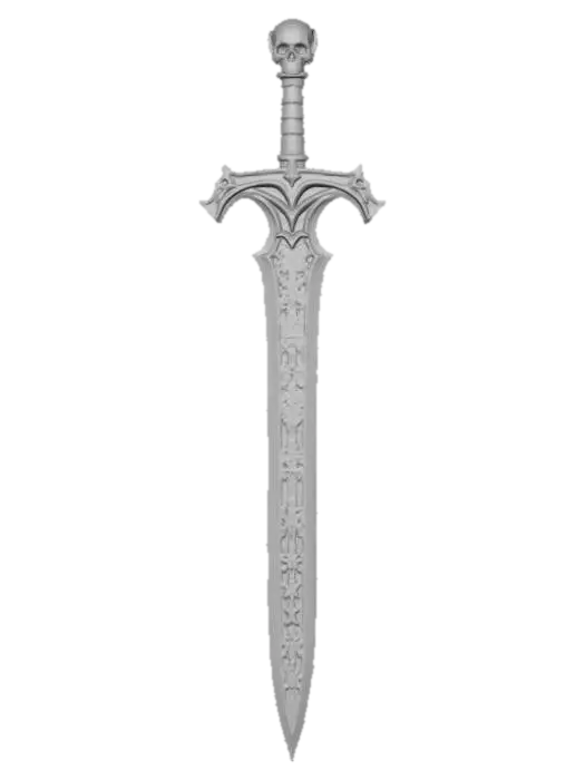 3D model for King's Zweihander