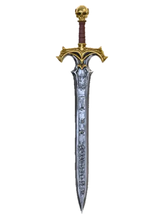 3D model for King's Zweihander