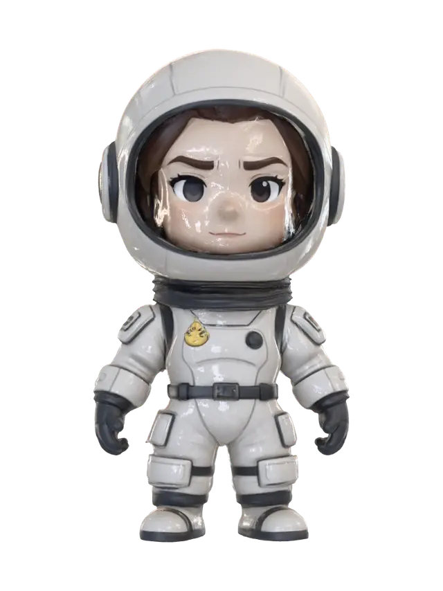 3D model for Astronaut Duckling