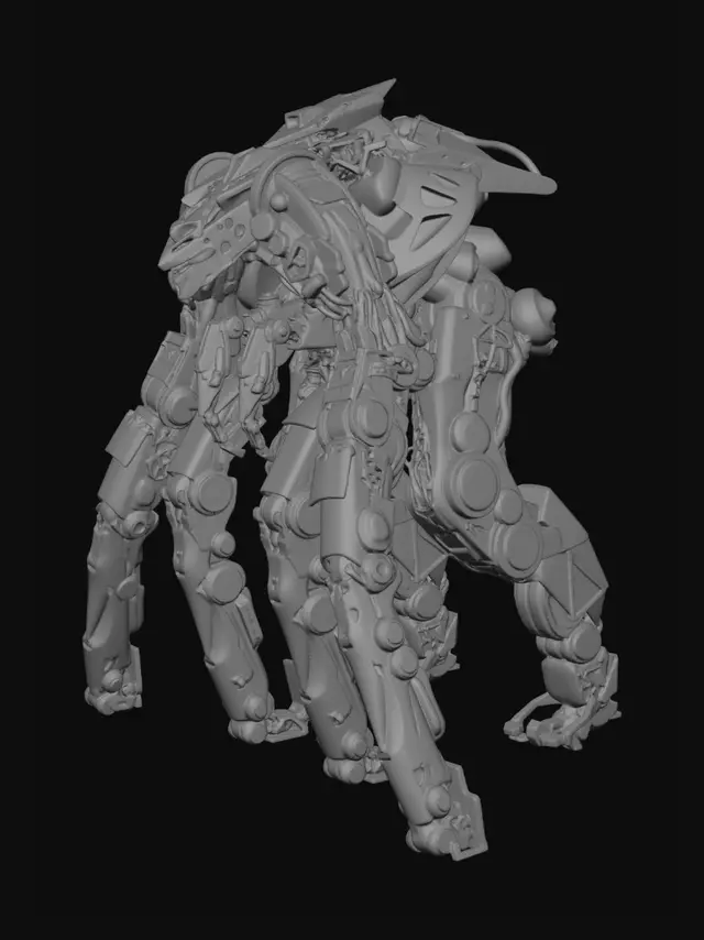 3D model for Nocturnal Colossus