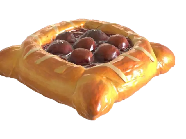 3D model for Cherry Danish Delight
