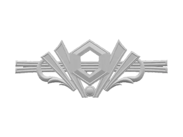 3D model for Golden Emblem Design