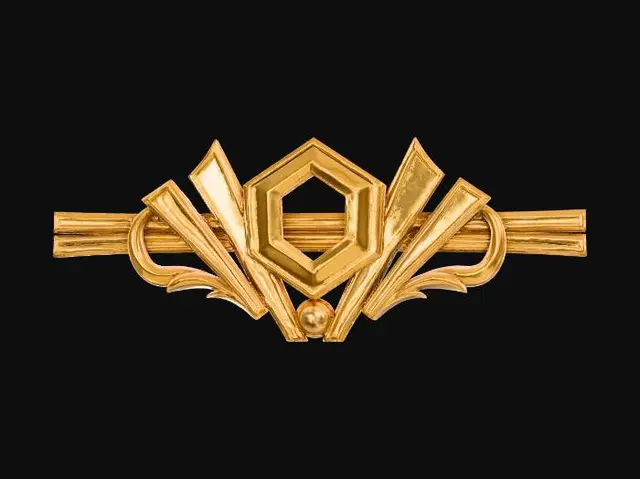 3D model for Golden Emblem Design