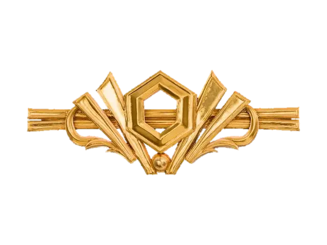 3D model for Golden Emblem Design