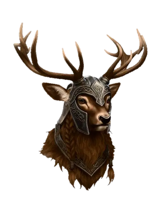 3D model for Iron-Helmed Stag