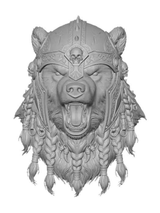 3D model for Ironhelm Warbear