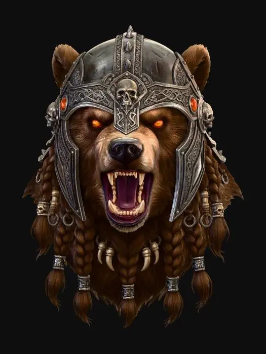 3D model for Ironhelm Warbear