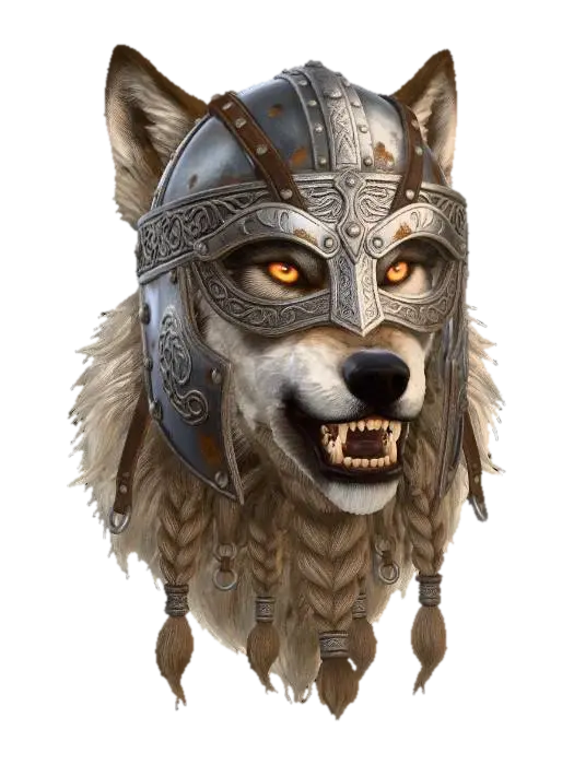 3D model for The Iron Wolf Helm