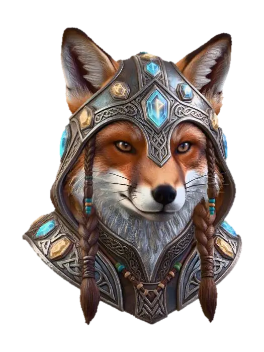 3D model for Crystal Helm Fox
