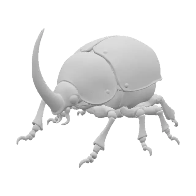 3D model for Cyber Beetle
