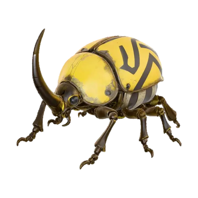 3D model for Cyber Beetle