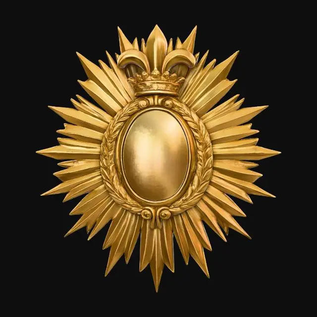 3D model for Golden Emblem