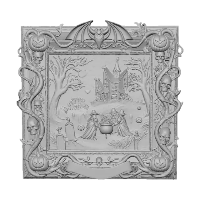3D model for Halloween Night Gathering, #Halloween2025#