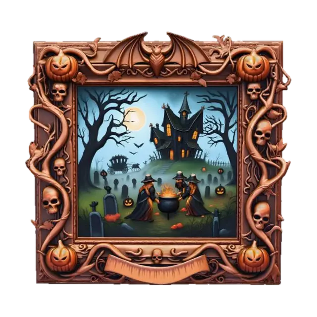 3D model for Halloween Night Gathering, #Halloween2025#