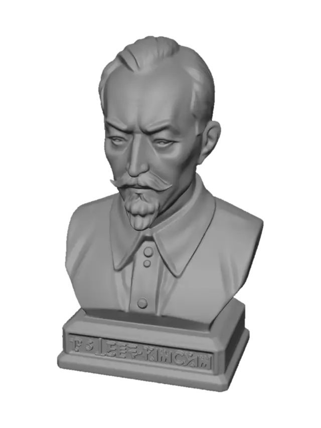3D model for Felix Dzerzhinsky Bust