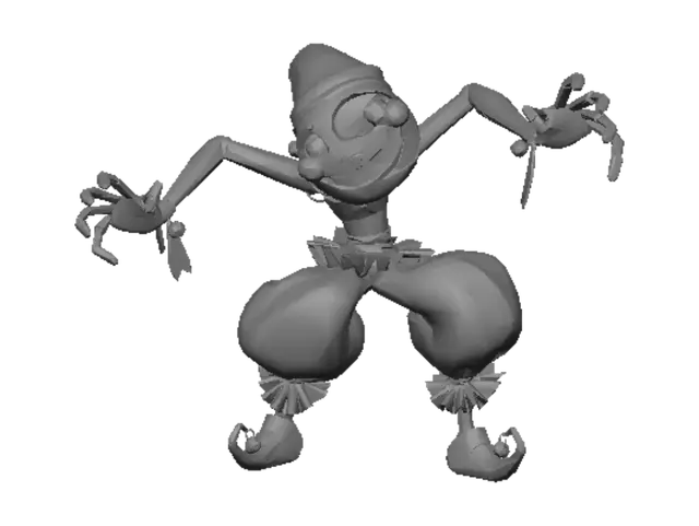 3D model for Starry Nightmare Clown