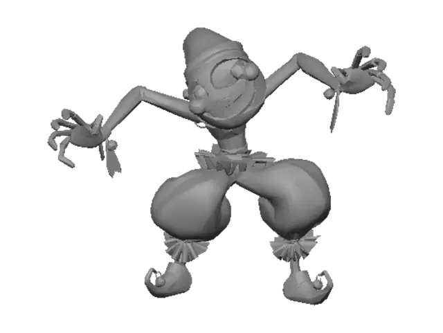 3D model for Starry Nightmare Clown