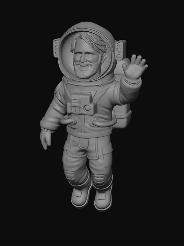 3D model for Hello from Space