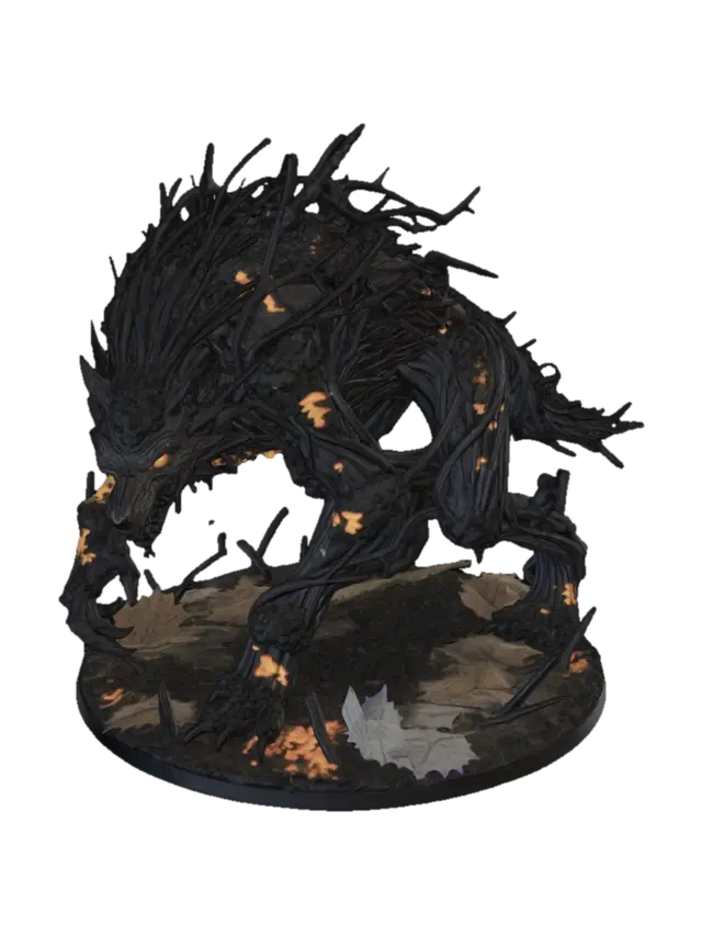 Emberwolf Bramble AI 생성 3D 모델