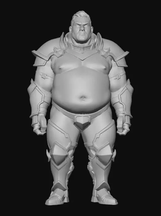 3D model for Armored Guardian
