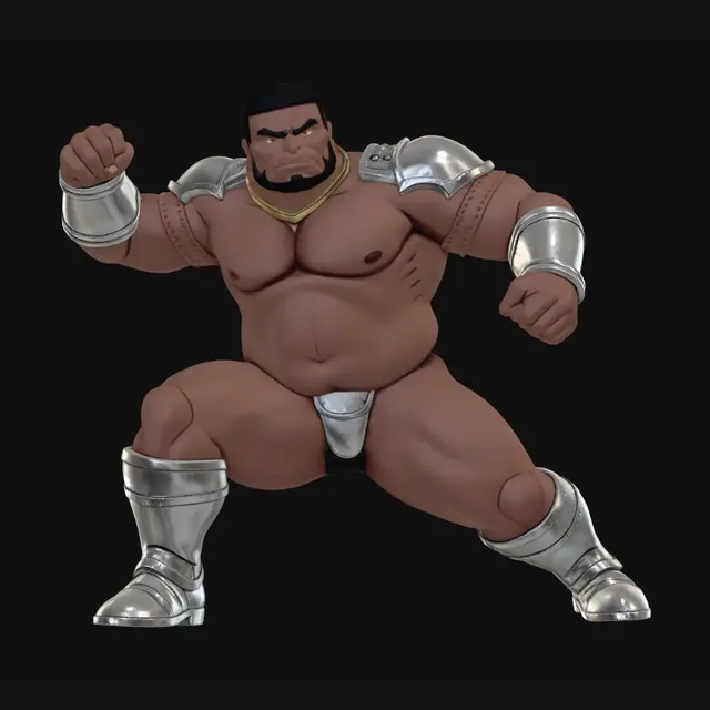 3D model for Wasteland Warrior