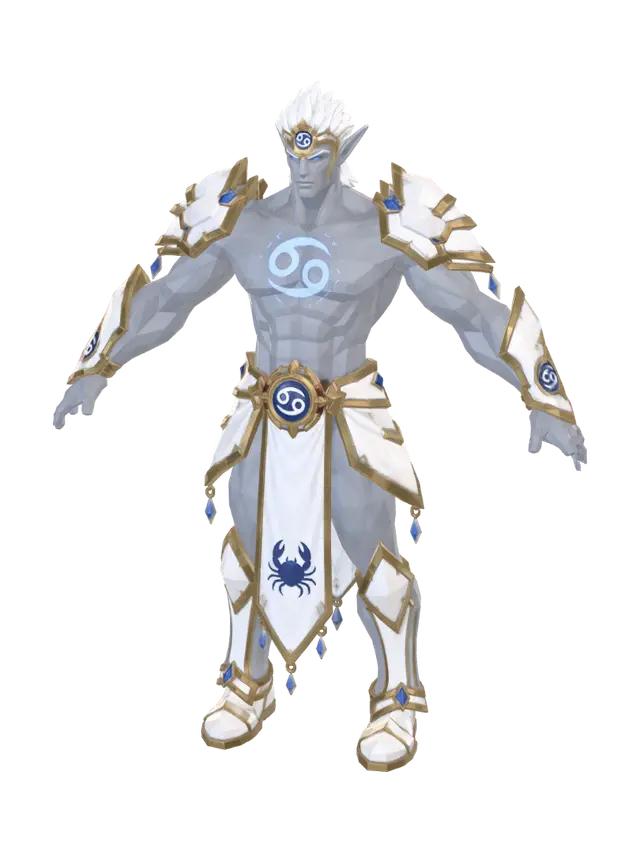 3D model for Celestial Cancer Guardian