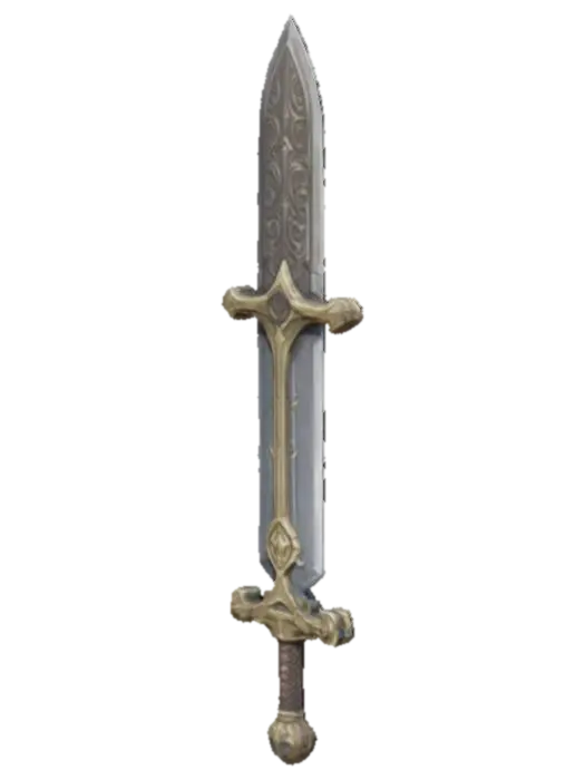 Large, Huge, Giant, Gigantic, Enormous, Colossal, Sizable, Considerable,… - Greatsword 3D model, vytvořený pomocí AI