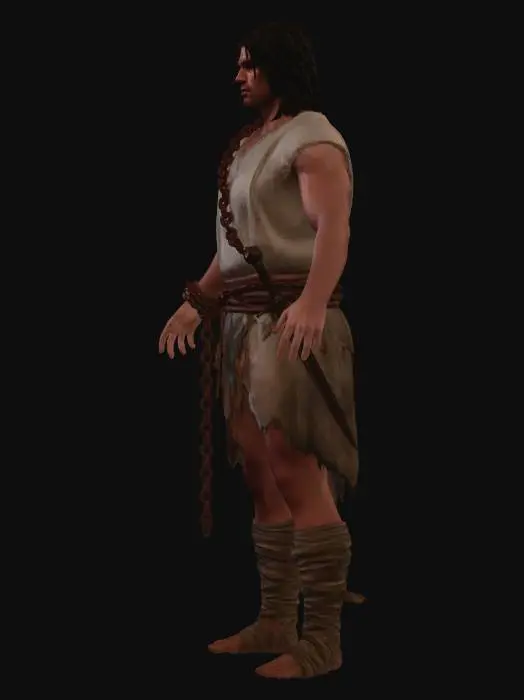 3D model for Desert Warrior