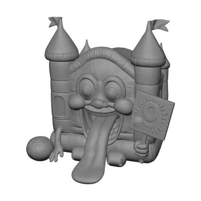 3D model for Colorful Clown Castle