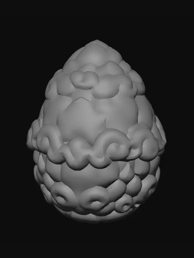 3D model for Thundercrystal Egg