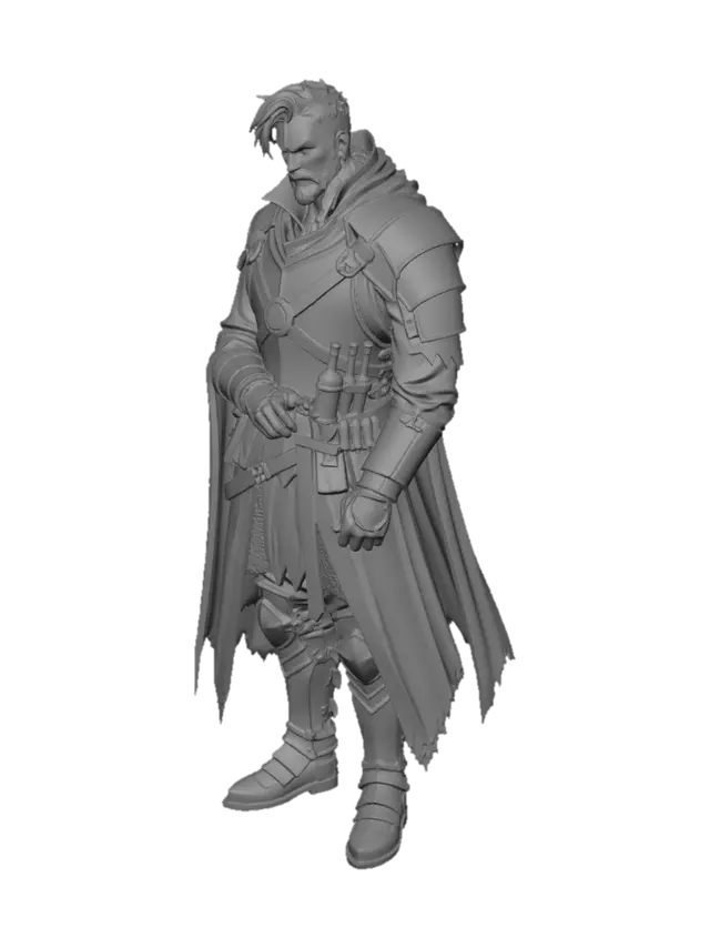 3D model for Runebound Warden